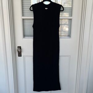 {{H&M}} Black Knitted Tank Dress
